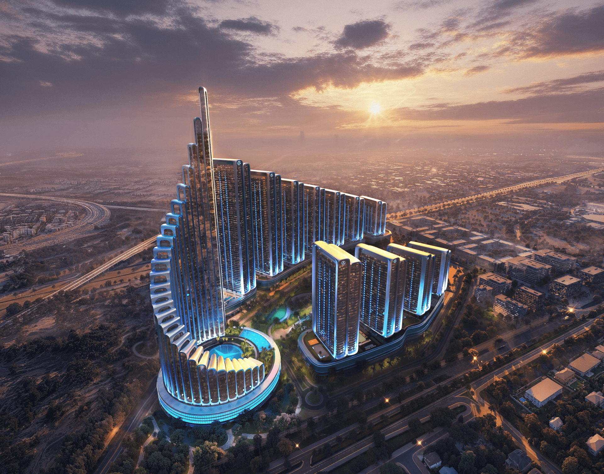 Mercedes Benz Places